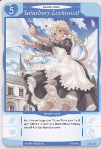 Maid Card Sainsbury