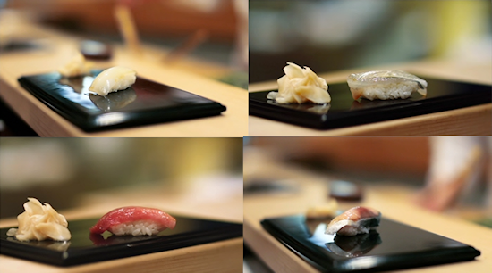 I sort of have to put in pictures of sushi...