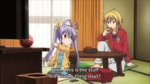 non-non-biyori-renge-miyauchi-kaede-kagayama-greatman-kids-watching[1]