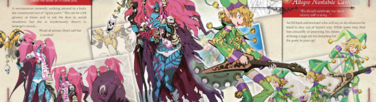 Press Release — New Code Of Princess Co-Op Trailer, Art Book Sample Pages Released
