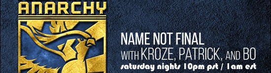 Name Not Final – Episode 001 (March 22nd)