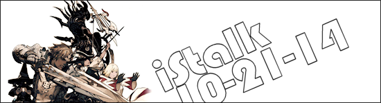 iStalk 10/21/14 – Parasyte, Toonami, Final Fantasy XIV: A Realm Reborn