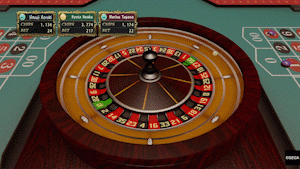 Animation of roulette wheel from Yakuza 0